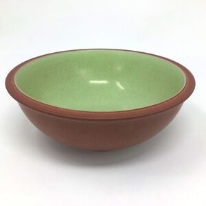Denby Juice Apple (retired) Stoneware Green Cereal Soup Bowl